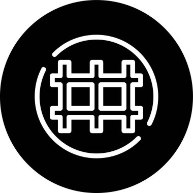 Çerçeve Hattı ters çevrilmiş. Web Kullanımı için Vektör İllüstrasyonu