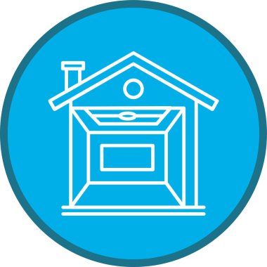 Ceiling Line multi circle. Vector Illustration For Web Use