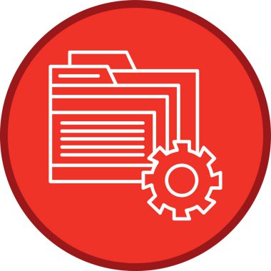 Dizin Satırı çoklu çember. Web Kullanımı için Vektör İllüstrasyonu