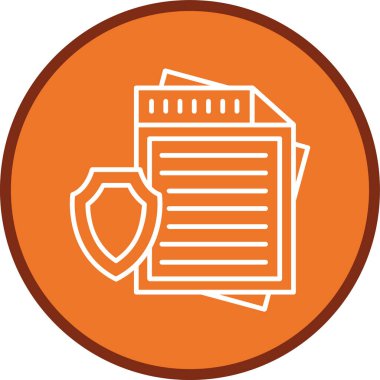 Belge Hattı çoklu daire. Web Kullanımı için Vektör İllüstrasyonu