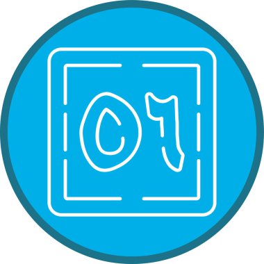 Sitta wa Khamsun Line multi circle. Vector Illustration For Web Use