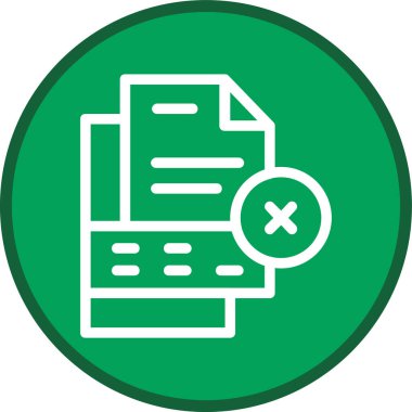 Belge-daire-yanlış satır çoklu daire. Web Kullanımı için Vektör İllüstrasyonu