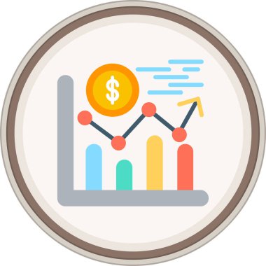 Veri Tablosu Düz etiketi. Web Kullanımı için Vektör İllüstrasyonu