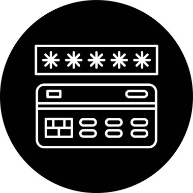 Kredi kartı hattı ters çevrilmiş. Web Kullanımı için Vektör İllüstrasyonu