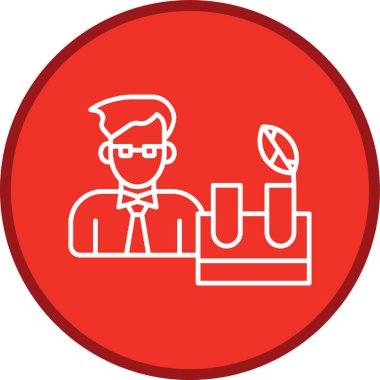 Deniz Biyolog Hattı çoklu daire. Web Kullanımı için Vektör İllüstrasyonu