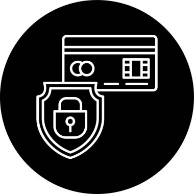 Güvenli Ödeme Hattı ters çevrildi. Web Kullanımı için Vektör İllüstrasyonu