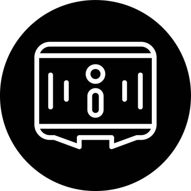 Yorum-Bilgi Satırı ters çevrildi. Web Kullanımı için Vektör İllüstrasyonu