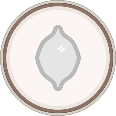 Çerçeve düz çıkartması. Web Kullanımı için Vektör İllüstrasyonu