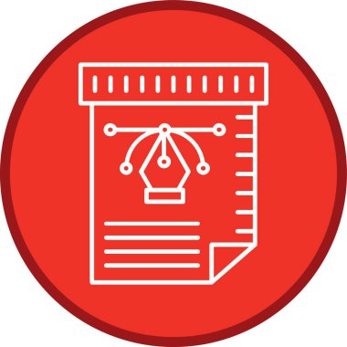 Vektör Dosya Çizgisi çoklu çember. Web Kullanımı için Vektör İllüstrasyonu