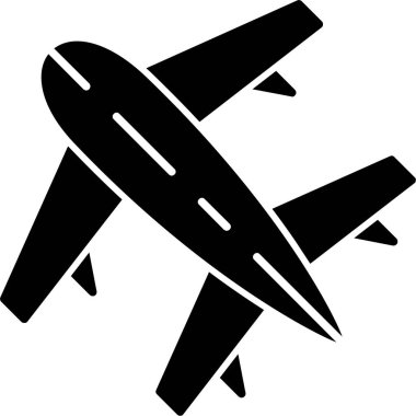 Uçak. Web Kullanımı için Vektör İllüstrasyonu