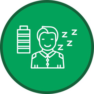 Tired Line multi circle. Vector Illustration For Web Use