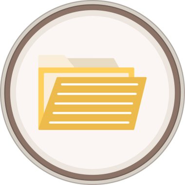 Dizin etiketi. Web Kullanımı için Vektör İllüstrasyonu