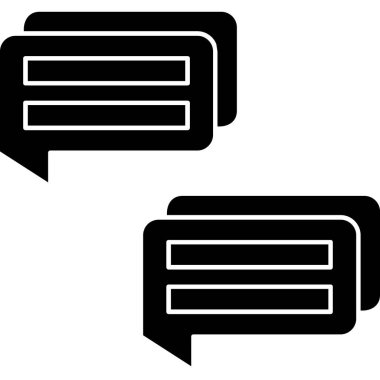 Chat. Vector Illustration For Web Use