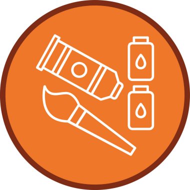 Boya Hattı çoklu daire. Web Kullanımı için Vektör İllüstrasyonu