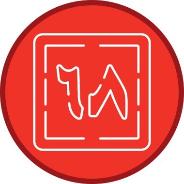 Thamaniya ve Sittun Hattı çok daireli. Web Kullanımı için Vektör İllüstrasyonu