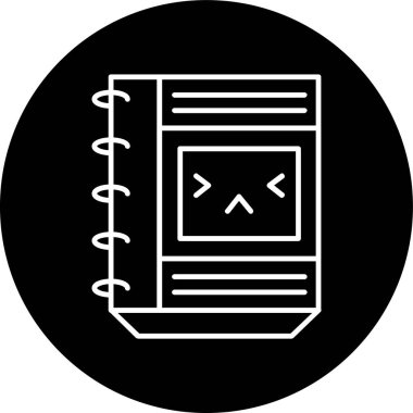 İletişim Kitap Hattı ters çevrilmiş. Web Kullanımı için Vektör İllüstrasyonu