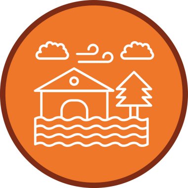 Sel hattı çoklu daire. Web Kullanımı için Vektör İllüstrasyonu