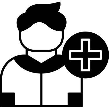 Kullanıcı Ekle. Web Kullanımı için Vektör İllüstrasyonu