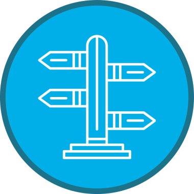 İmza hattı çoklu daire. Web Kullanımı için Vektör İllüstrasyonu