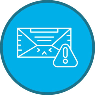 Dolandırıcılık Hattı çoklu daire. Web Kullanımı için Vektör İllüstrasyonu