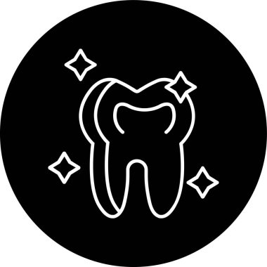 Diş Hattının ters dönmüş halkası. Web Kullanımı için Vektör İllüstrasyonu