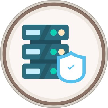 Veri düzlüğü etiketi. Web Kullanımı için Vektör İllüstrasyonu