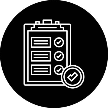 Görev çizgisi ters çevrildi. Web Kullanımı için Vektör İllüstrasyonu