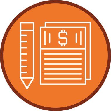 Değer Çizgisi çoklu dairesi. Web Kullanımı için Vektör İllüstrasyonu