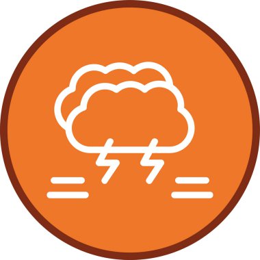 Fırtına Hattı çoklu daire. Web Kullanımı için Vektör İllüstrasyonu