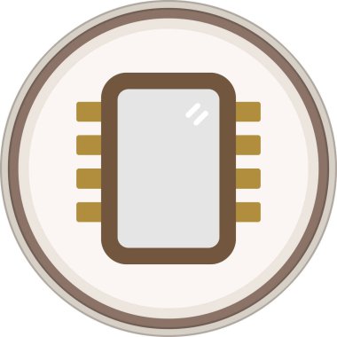 Çerçeve düz çıkartması. Web Kullanımı için Vektör İllüstrasyonu