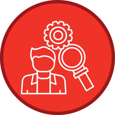 Profesyoneller Hattı çoklu daire. Web Kullanımı için Vektör İllüstrasyonu