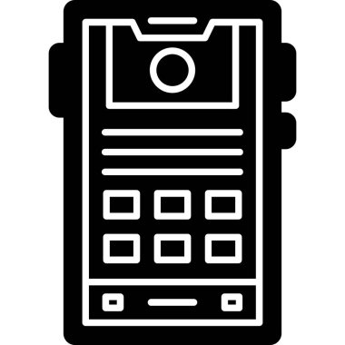Smartphone. Vector Illustration For Web Use