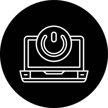 Elektrik hattı ters dönmüş. Web Kullanımı için Vektör İllüstrasyonu