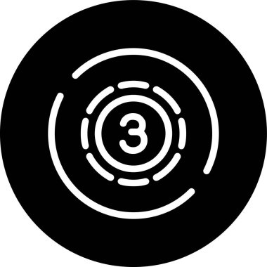 3. Hat ters döngü. Web Kullanımı için Vektör İllüstrasyonu