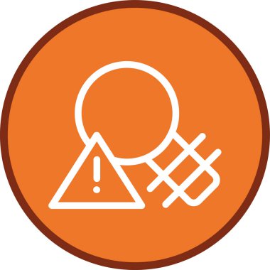 Risk Hattı çoklu daire. Web Kullanımı için Vektör İllüstrasyonu