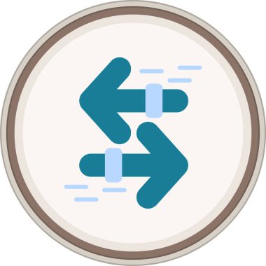 Sembol yassı çıkartması. Web Kullanımı için Vektör İllüstrasyonu