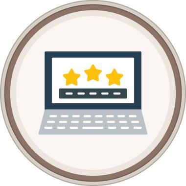 Düz not etiketi. Web Kullanımı için Vektör İllüstrasyonu