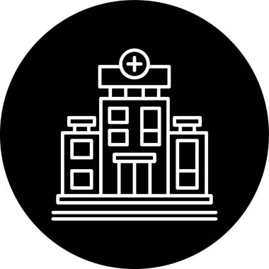 Hastane hattı ters dönmüş. Web Kullanımı için Vektör İllüstrasyonu