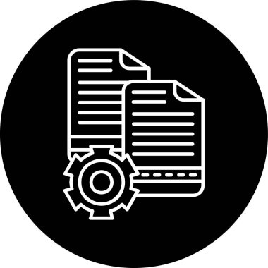 Protokol Hattı ters çevrildi. Web Kullanımı için Vektör İllüstrasyonu