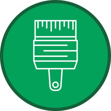 Fırça Hattı çoklu daire. Web Kullanımı için Vektör İllüstrasyonu