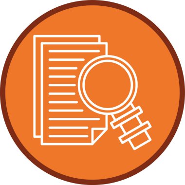 Soruşturma Hattı çoklu daire. Web Kullanımı için Vektör İllüstrasyonu