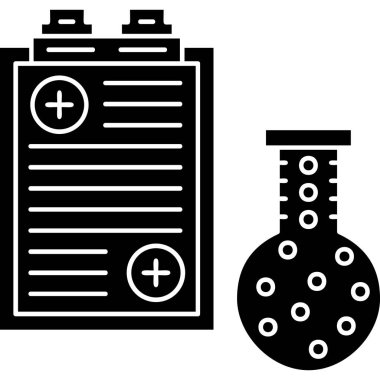 Bilim Raporu. Web Kullanımı için Vektör İllüstrasyonu
