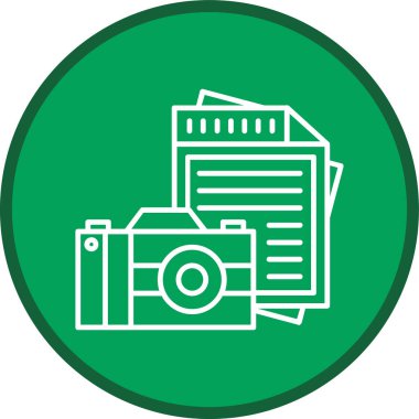 Dosya satırı çoklu daire. Web Kullanımı için Vektör İllüstrasyonu