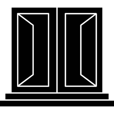 Pencere. Web Kullanımı için Vektör İllüstrasyonu