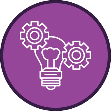 Solutions Line multi circle. Vector Illustration For Web Use