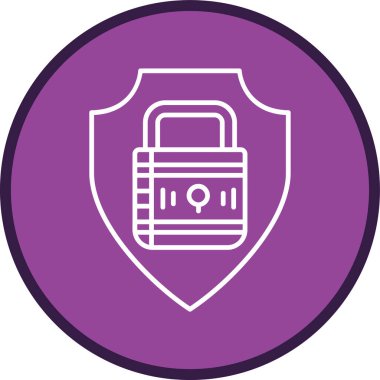 Kalkan Hattı çoklu daire. Web Kullanımı için Vektör İllüstrasyonu