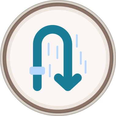 Sembol yassı çıkartması. Web Kullanımı için Vektör İllüstrasyonu