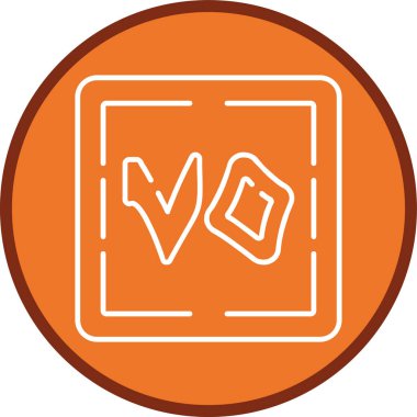 Sab'un Line multi circle. Vector Illustration For Web Use