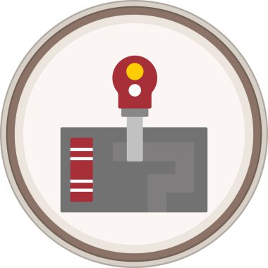 Otomatik Transmisyon Düz etiketi. Web Kullanımı için Vektör İllüstrasyonu