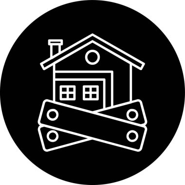 Ev Tamir Hattı ters dönmüş. Web Kullanımı için Vektör İllüstrasyonu